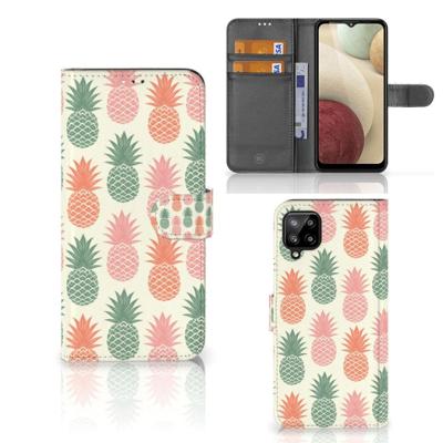 Samsung Galaxy A12 | Book Cover | Ananas