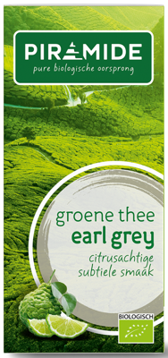 Piramide Thee Groene Thee Earl Grey Piramide Thee Groene Thee Earl Grey