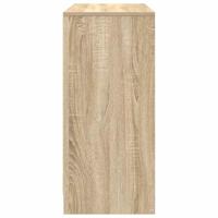Dressoir 85x34x76 cm spaanplaat Sonoma eikenkleurig - thumbnail