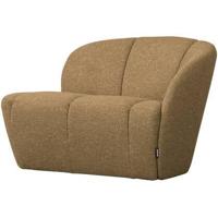 Woood Mojo 2-zits bankje arm rechts bouclé Geel/Bruin Melange - thumbnail