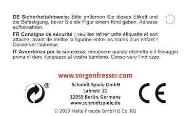 Schmidt Spiele Zorgenvriendje - Fips pluchenspeelgoed