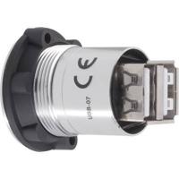 TRU COMPONENTS USB-07 Dubbele USB-inbouwbus 2.0 Bus, inbouw 2x USB-bus type A naar 2x USB-bus type A Inhoud: 1 stuk(s) - thumbnail