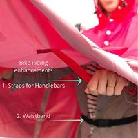 The Peoples Poncho 3.0 - Rood - thumbnail