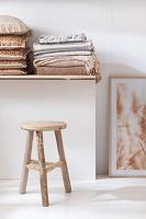 J-Line Krukje 'Jeanny' kleur Naturel, Ø40cm - thumbnail