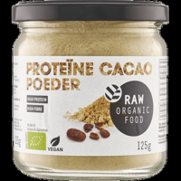 Raw Organic Food Proteine Cacao Poeder 125 g bij Jumbo - thumbnail