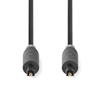Nedis Optische Audiokabel | TosLink Male naar TosLink Male | 5 m | 1 stuks - CABW25000AT50 CABW25000AT50 - thumbnail