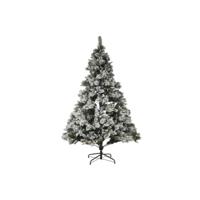 Kerstboom Home ESPRIT Groen PVC Metaal Besneeuwd 155 x 155 x 240 cm - thumbnail