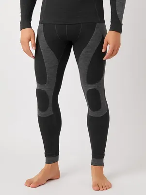 Heatkeeper Thermobroek heren - Zwart - Techno - Lange sport thermolegging mannen