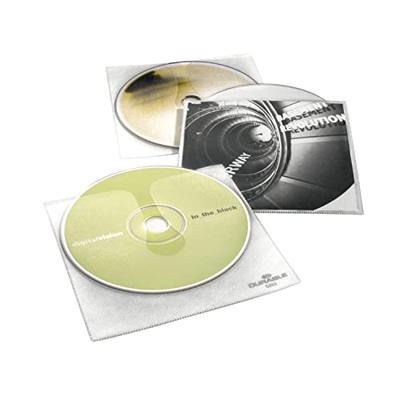 Durable 520219 CD-hoes 1 CD/DVD/Blu-Ray Transparant Polypropyleen 10 stuk(s)