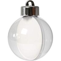 Creativ Company Https://www.cchobby.nl/deco-ballen-d-5-cm-transparant-10-stuk-1-doos - thumbnail