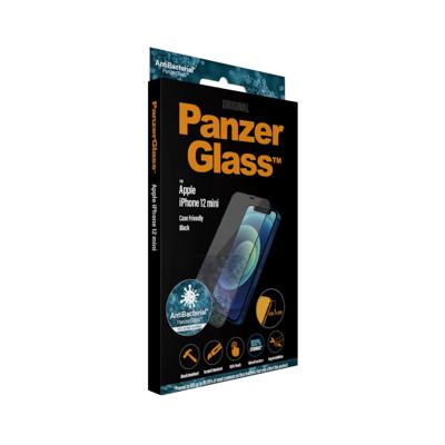 Panzerglass Apple iPhone 12 mini Case Friendly AB Smartphone screenprotector Zwart - thumbnail