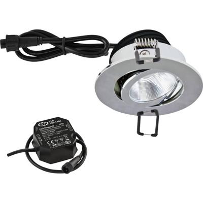 EVN PC650N91140 LED-inbouwlamp LED LED vast ingebouwd 8.4 W Chroom EVN PC650N91140 LED-inbouwlamp LED LED vast ingebouwd 8.4 W Chroom