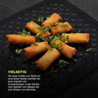 Bakplaat Masterpro bgmp-7701 Zwart Siliconen 19 x 19 cm (2 Stuks) - thumbnail