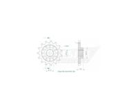 ESJOT Sprocket 520 15z racing - thumbnail