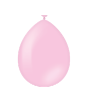 Ballonnen baby roze 50 stuks - thumbnail