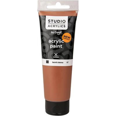 Creall Studio Acrylverf, dekkend, burnt sienna (67), 120 ml/ 1 fles Creall Studio Acrylverf, dekkend, burnt sienna (67), 120 ml/ 1 fles