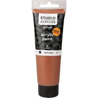 Creall Studio Acrylverf, dekkend, burnt sienna (67), 120 ml/ 1 fles - thumbnail