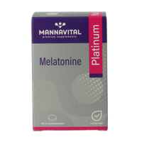 MannaVital Melatonine Platinum Smelttabletten - thumbnail