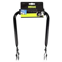 Mirage Kinderrugsteun met kussen dragerbevestiging 30 cm zwart - thumbnail