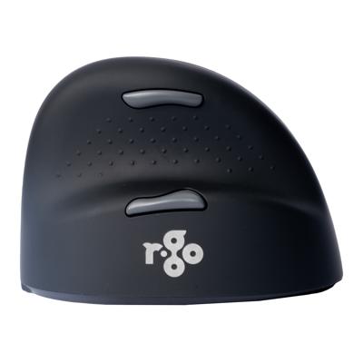 R-GO Tools RGOHEWL Ergonomische muis Radiografisch Optisch Zwart, Zilver 4 Toetsen 1750 dpi Ergonomisch