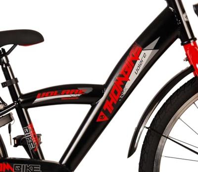 Volare thombike kinderfiets - jongens - 24 inch - zwart rood