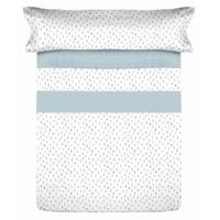 Beddengoedset Tejidos Reina Blauw Bed van 90 - thumbnail