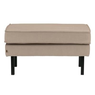 WOOOD Hocker 'Rodeo' Velvet, kleur Khaki