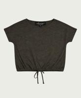 Elvira Casuals Top Artemis E1 26-045 T-shirt Korte Mouw 201 Khaki - thumbnail