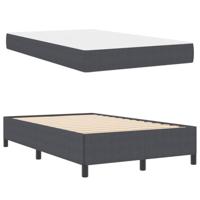 Bedframe Donkergrijs 120 x 200 cm Katoenen stof - thumbnail