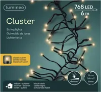 Clusterverlichting led 768 lampjes klassiek warm - thumbnail