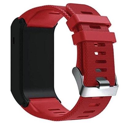 Silicone polsbandje voor Sport voor Garmin Vivoactive HR (rood)