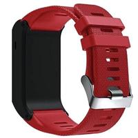 Silicone polsbandje voor Sport voor Garmin Vivoactive HR (rood) - thumbnail