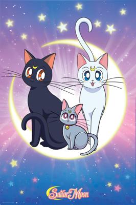 Poster Sailor Moon - Luna Artemis and Diana 61x91,5cm