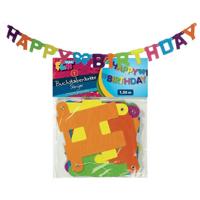 Stylex Happy birthday letterslinger 1,5 meter - thumbnail