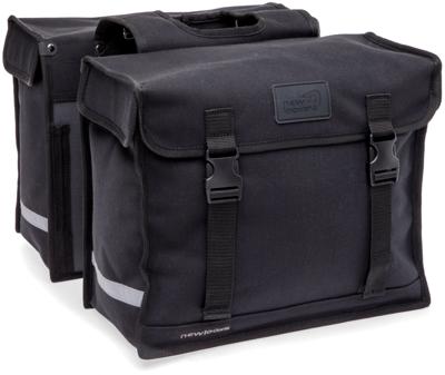 Burgers - New Looxs Tas new looxs double pannier deluxe zwart | 46l