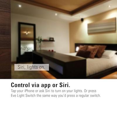 eve Light Switch Connected Wall Switch schakelaar