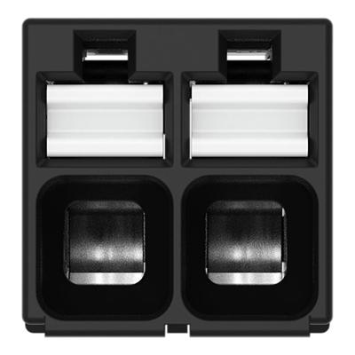 WAGO 2086-1122 Printklem 1.50 mm² Aantal polen 2 Zwart 1 stuk(s)