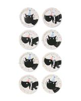 HEMA Takkie en Siepie gebaksbordjes ⌀17.5cm papier - 8 stuks - thumbnail