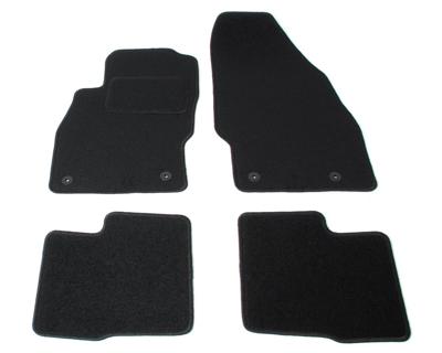 Automatten op maat - zwart stof - Opel Corsa D en Opel Adam 2006-2014