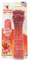 Nylabone textured dura chew beef jerkey voor harde bijters - thumbnail