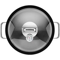 WMF Vitalis Aroma Stoompan Rond met Glasdeksel en Siliconen Rond, 28cm - thumbnail