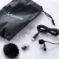 SAIREN S-Lav L2 speldmicrofoon met USB-C & USB-aansluiting - thumbnail