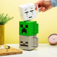 Minecraft Stapelbare mokken (set van 3) - thumbnail