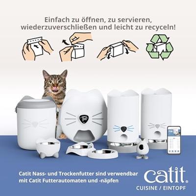 Catit Cuisine Kattenpot, zeevruchten, 95 g