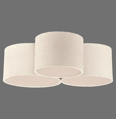 Just Light 3-lichts plafondlampGreen Duro zandkleurig - 14890-39