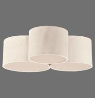 Just Light 3-lichts plafondlampGreen Duro zandkleurig - 14890-39 - thumbnail