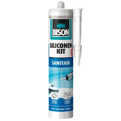 Bison Siliconenkit Sanitair Trijs 300Ml*12 Nl - 6307651 - 6307651