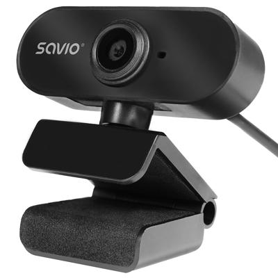 Savio CAK-04 webcam 720 MP 1280 x 720 Pixels USB Zwart