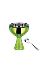 Alessi Big love IJscoupe met lepel 25 cl oranje - thumbnail