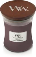 WoodWick spiced blackberry medium candle - thumbnail